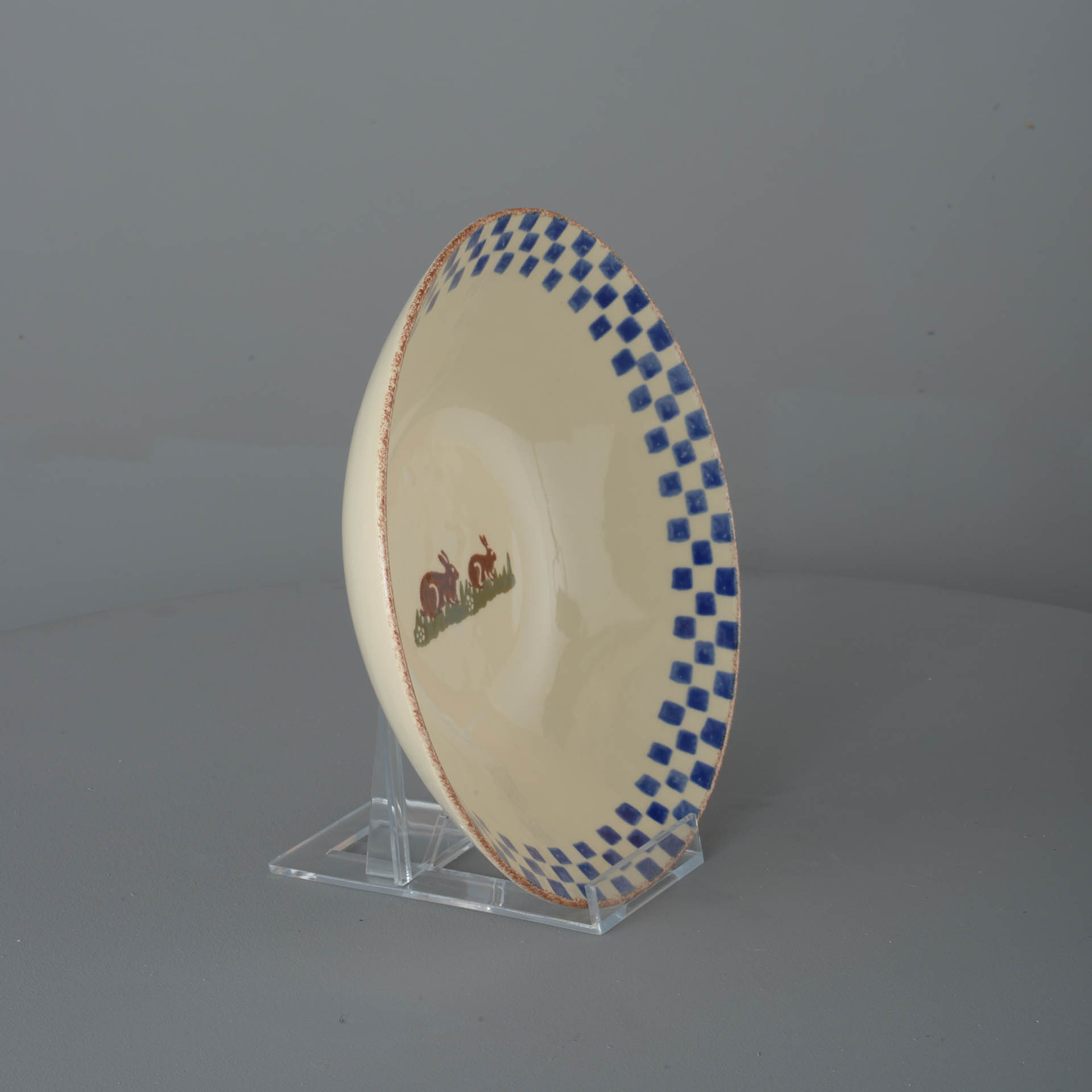 Rabbit Pasta plate - Large