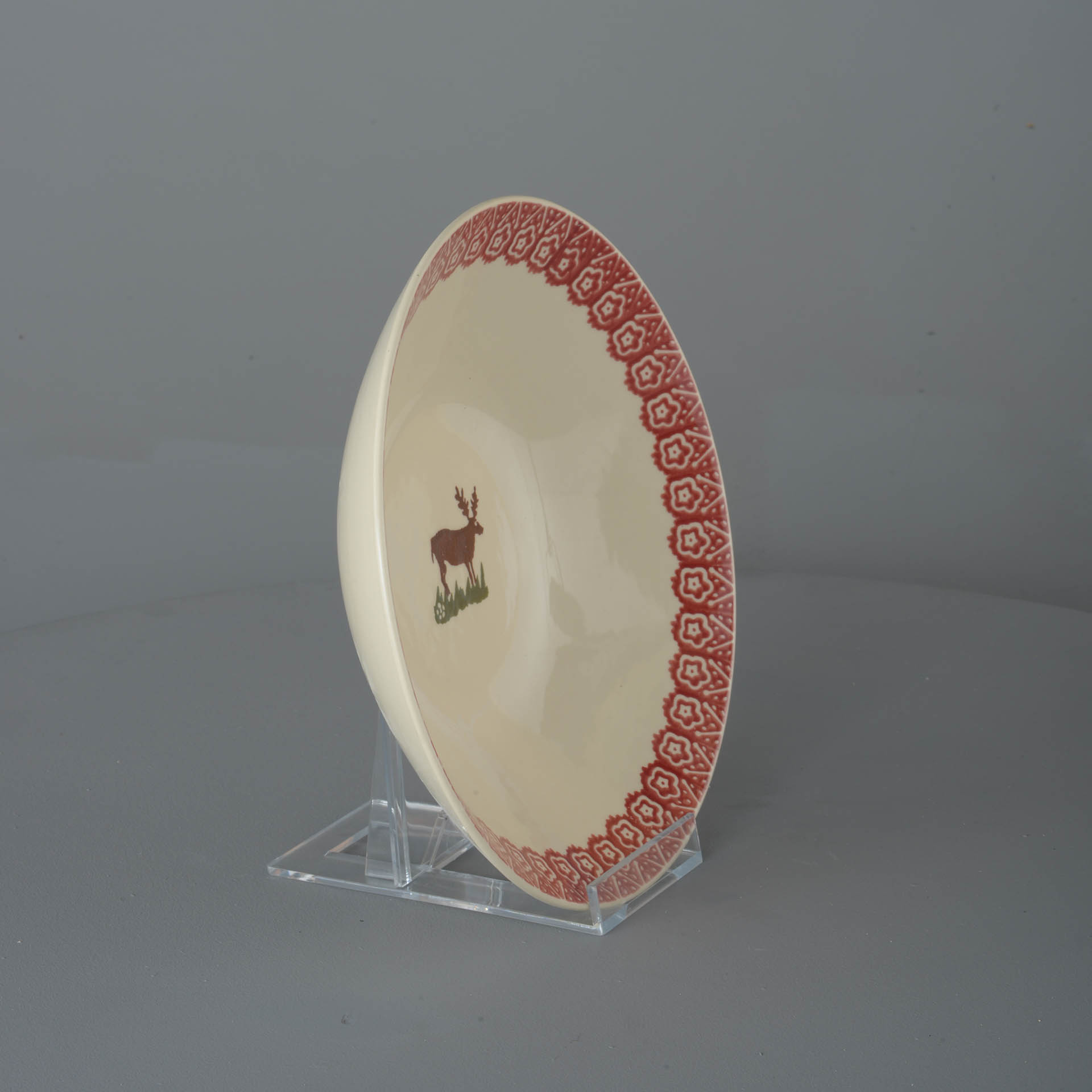 Reindeer Pasta plate - Large