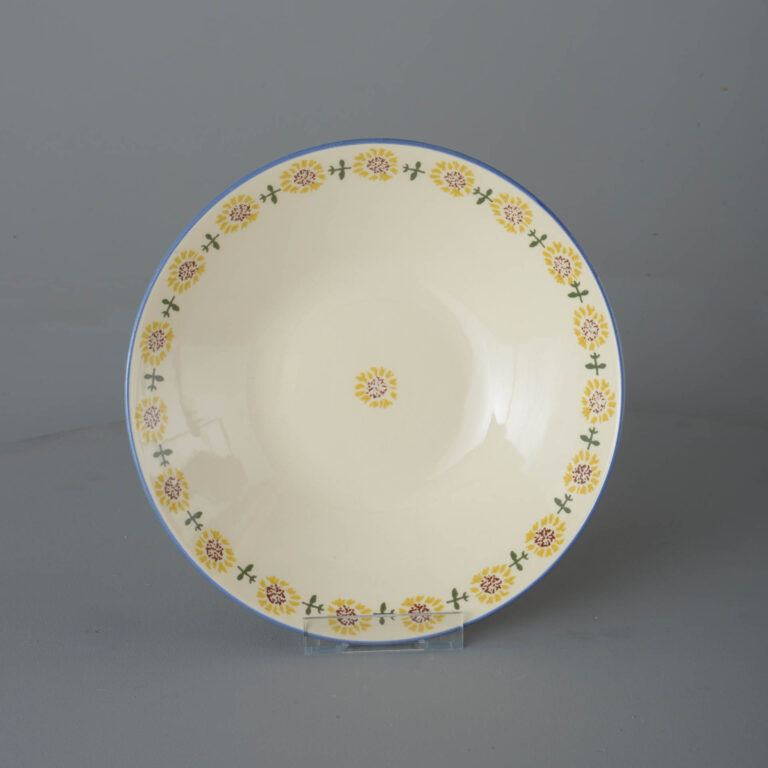 Sunflower Pasta Plate – Large