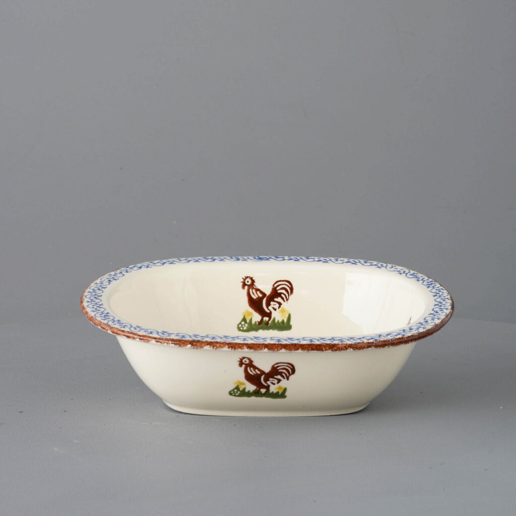 Cock & Hen Pie Dish - Standard