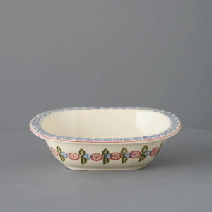 Victorian Floral Pie Dish - Standard