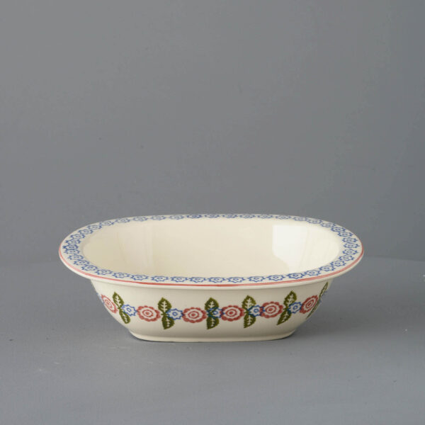 Victorian Floral Pie Dish - Standard