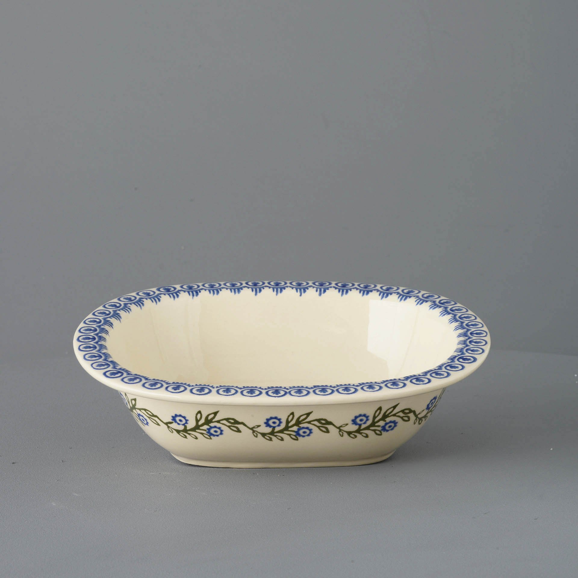 Floral Garland Pie Dish - Standard