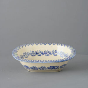 Lacey Blue Pie Dish - Standard