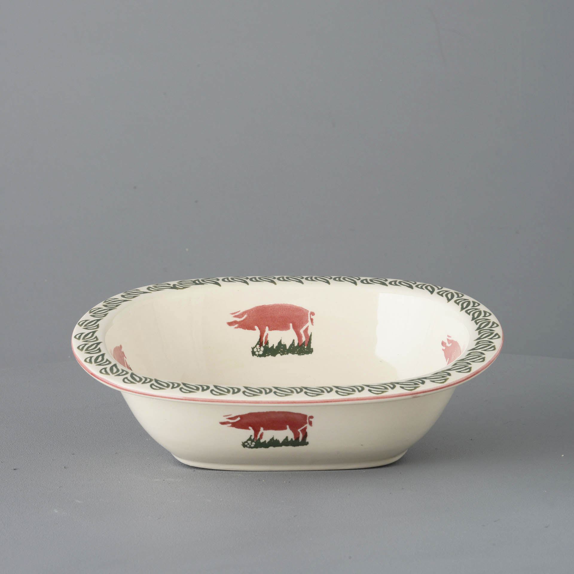 Pink Pig Pie Dish - Standard