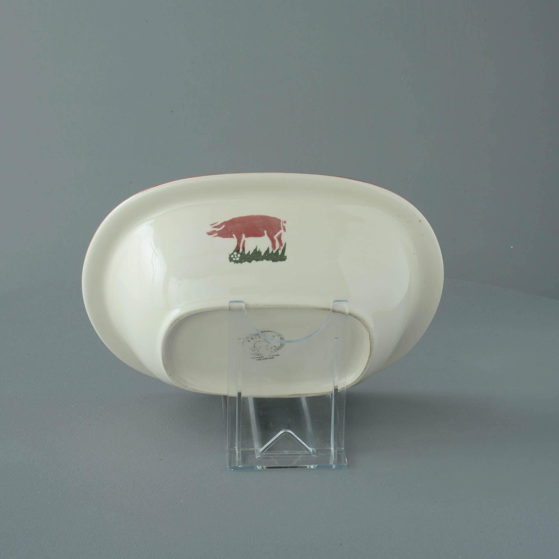 Pink Pig Pie Dish - Standard