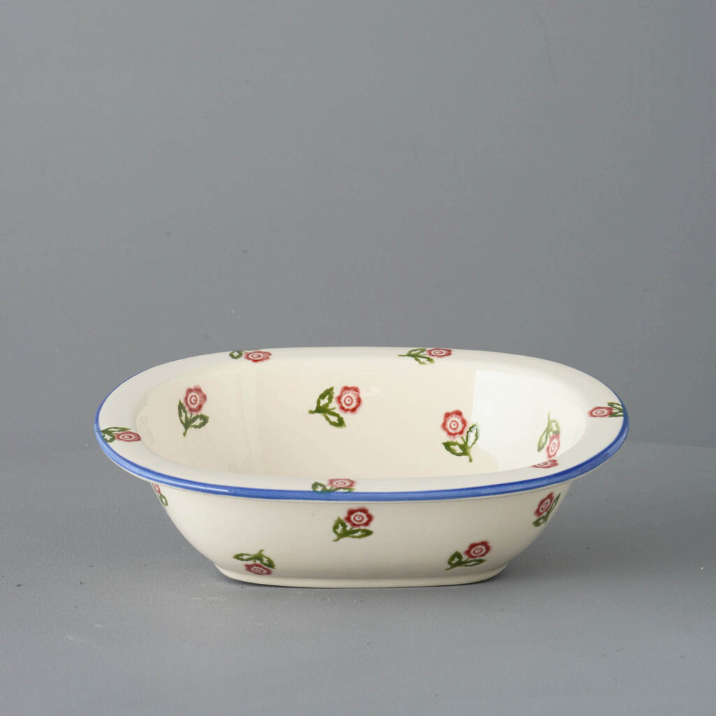 Scattered Rose Pie Dish - Standard