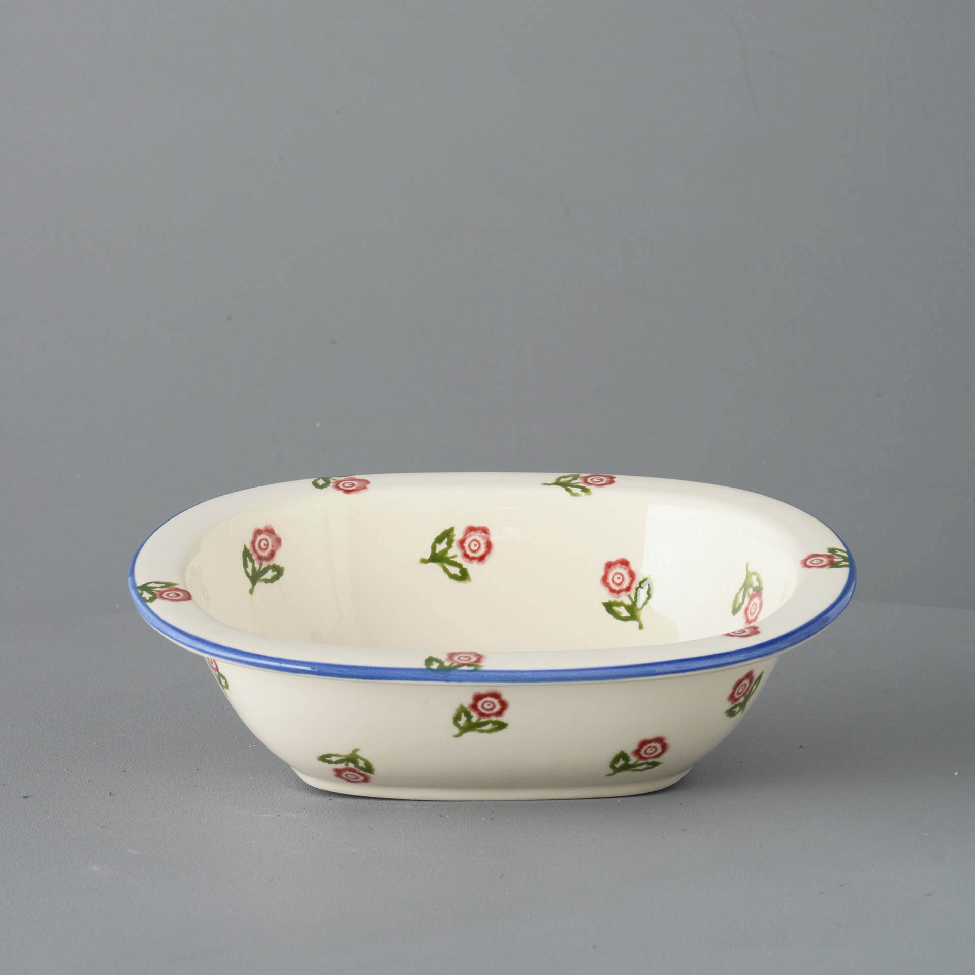 Scattered Rose Pie Dish - Standard
