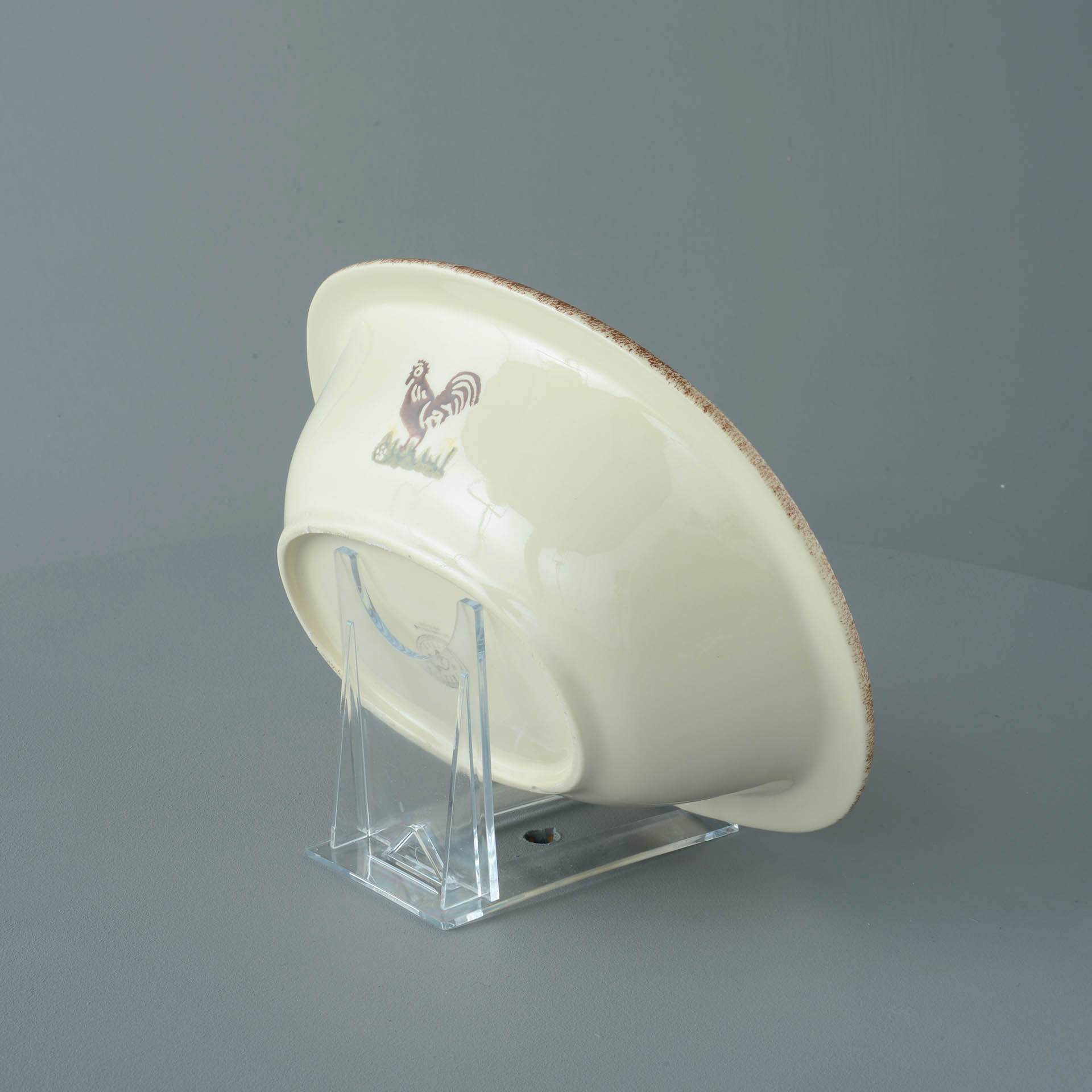 Cock & Hen Pie Dish - Large