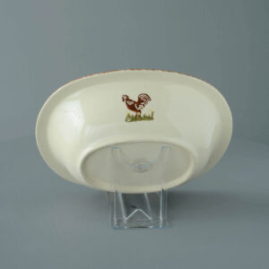 Cock & Hen Pie Dish - Large