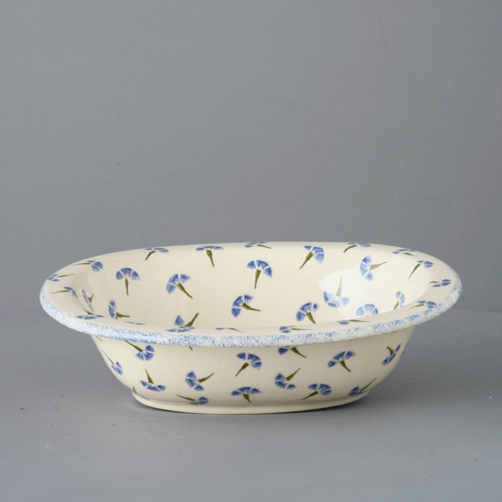 Cornflower Pie Dish - Large