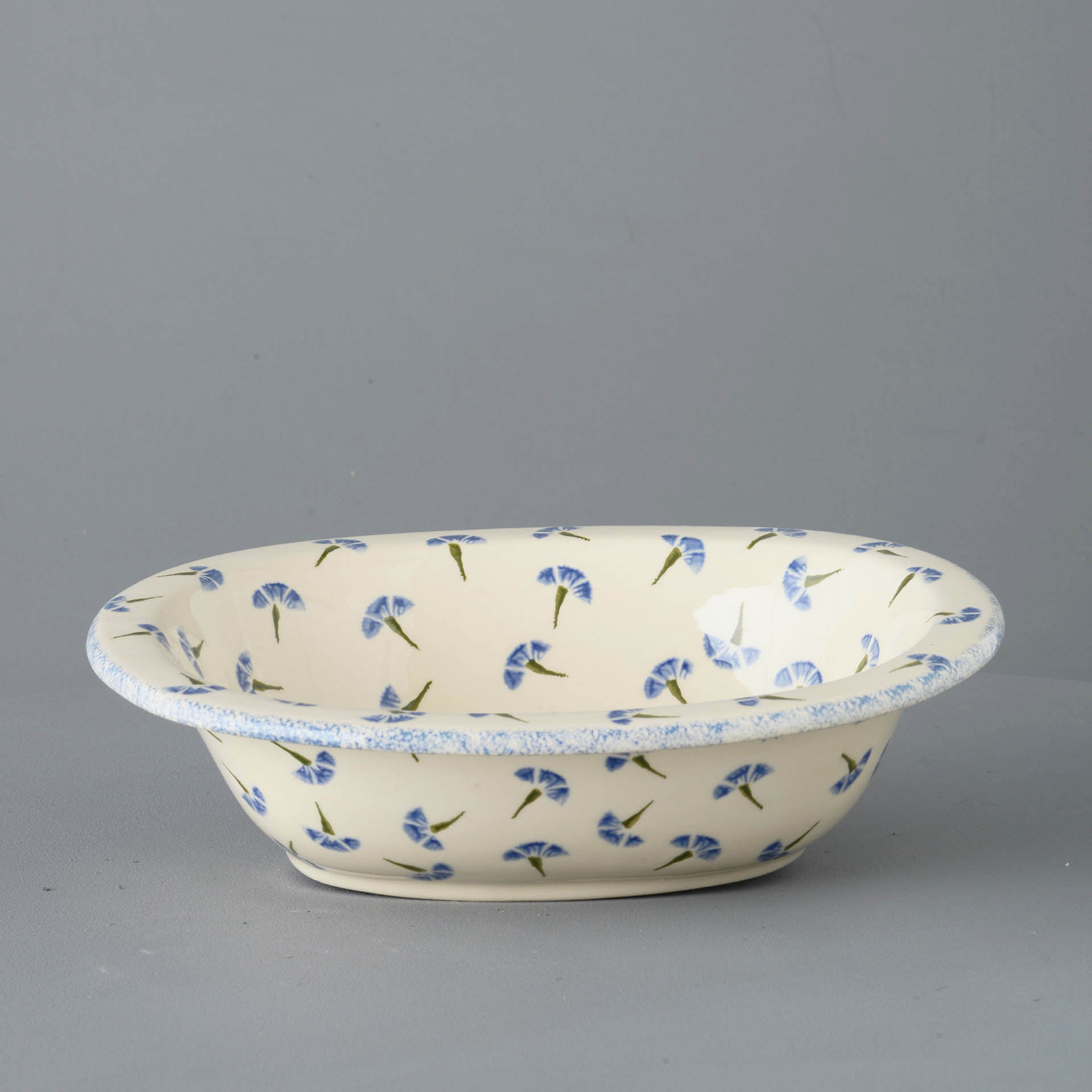 Cornflower Pie Dish - Large