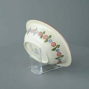Victorian Floral Pie Dish - Large