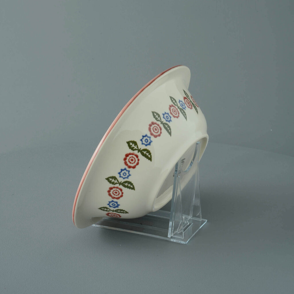 Victorian Floral Pie Dish - Large