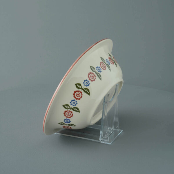 Victorian Floral Pie Dish - Large