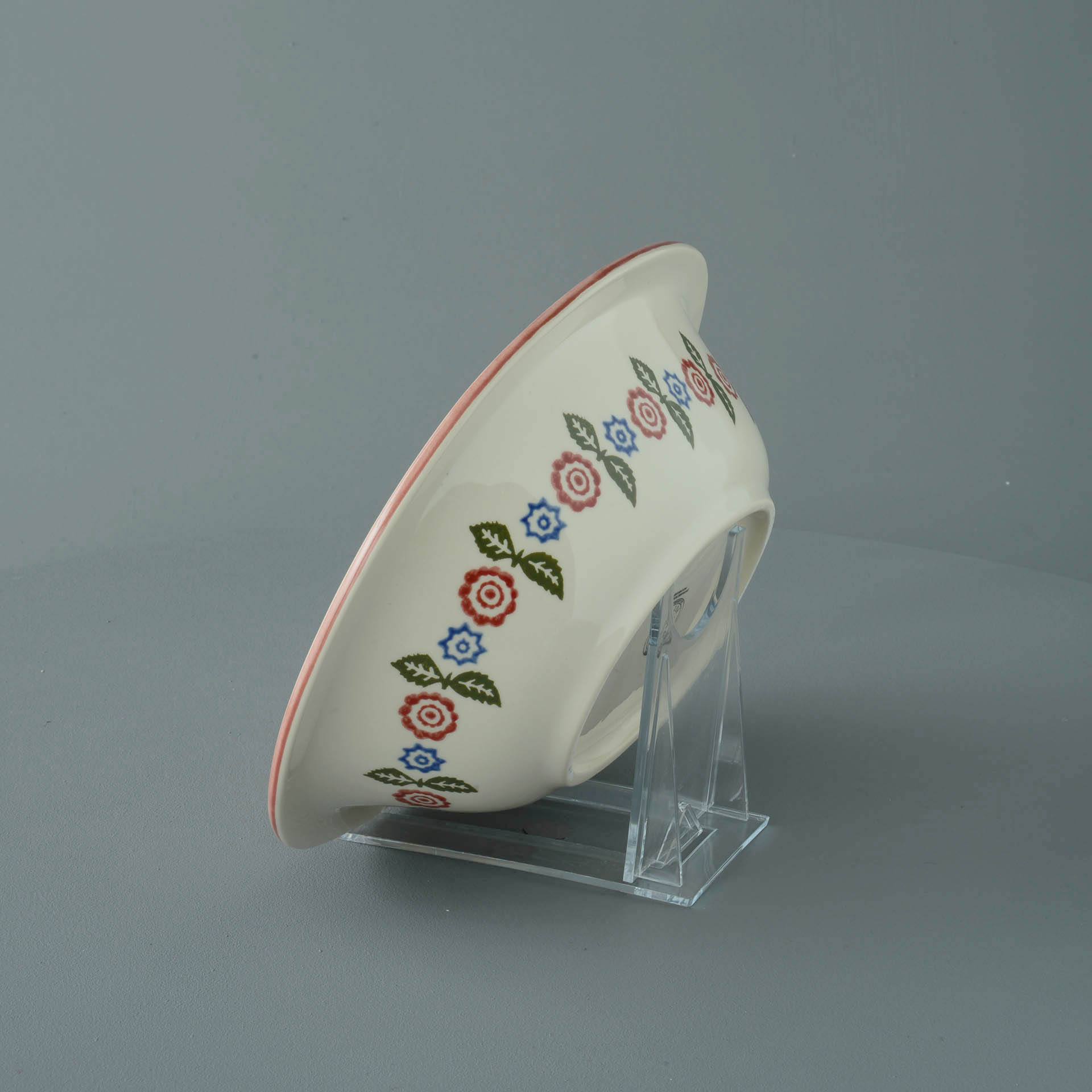 Victorian Floral Pie Dish - Large