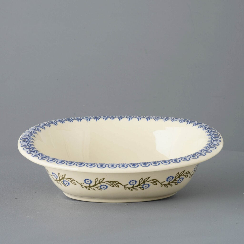 Floral Garland Pie Dish - Large