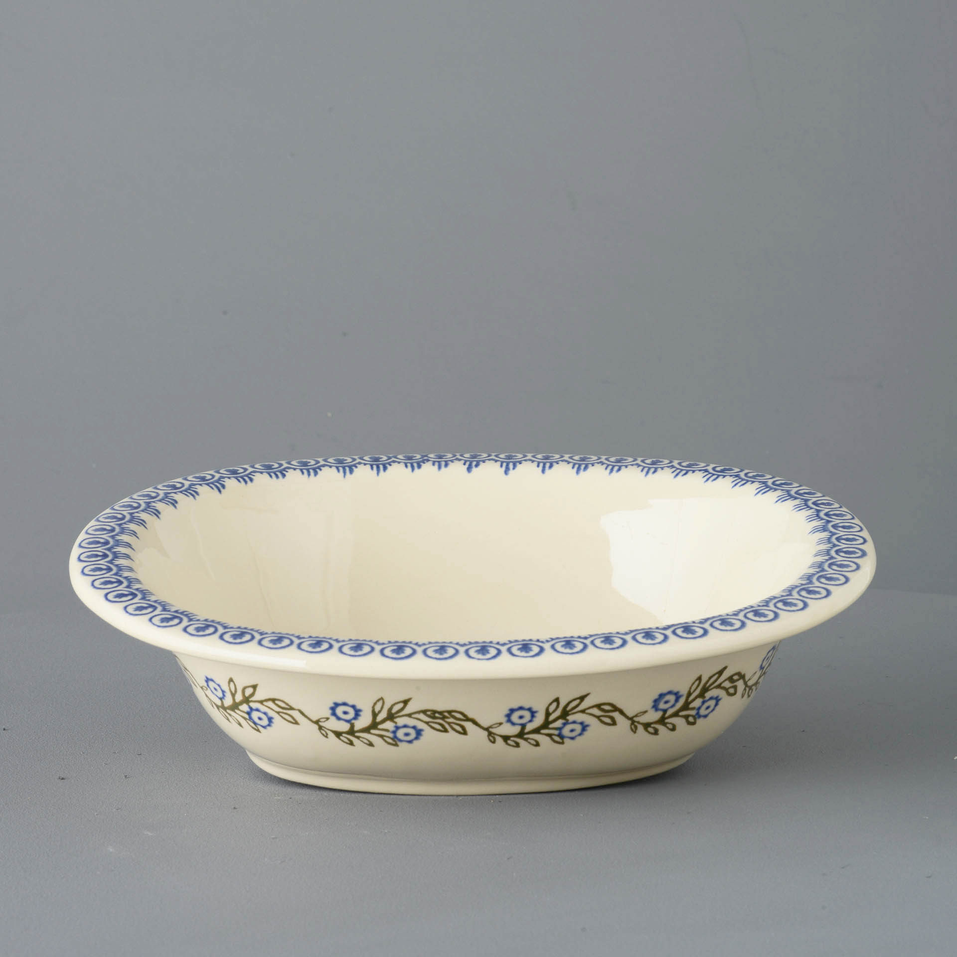 Floral Garland Pie Dish - Large