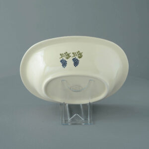 Grapes And Vine Pie Dish - Large