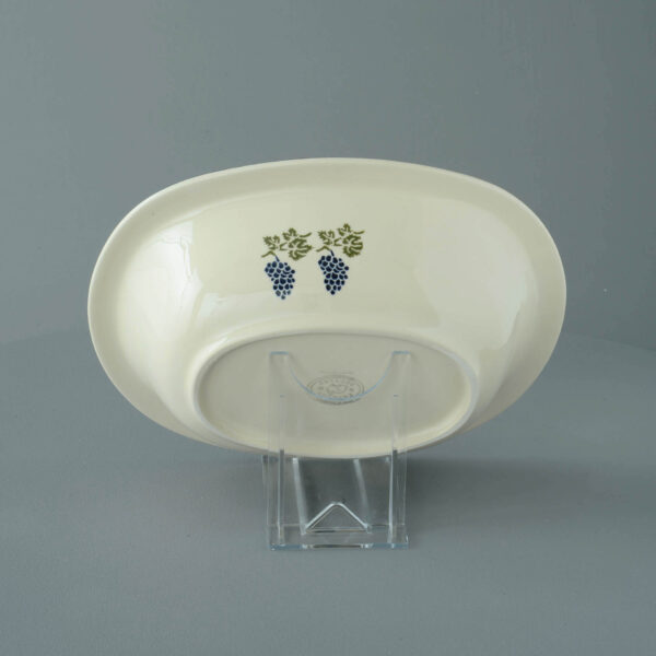 Grapes And Vine Pie Dish - Large