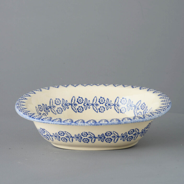 Lacey Blue Pie Dish – Large