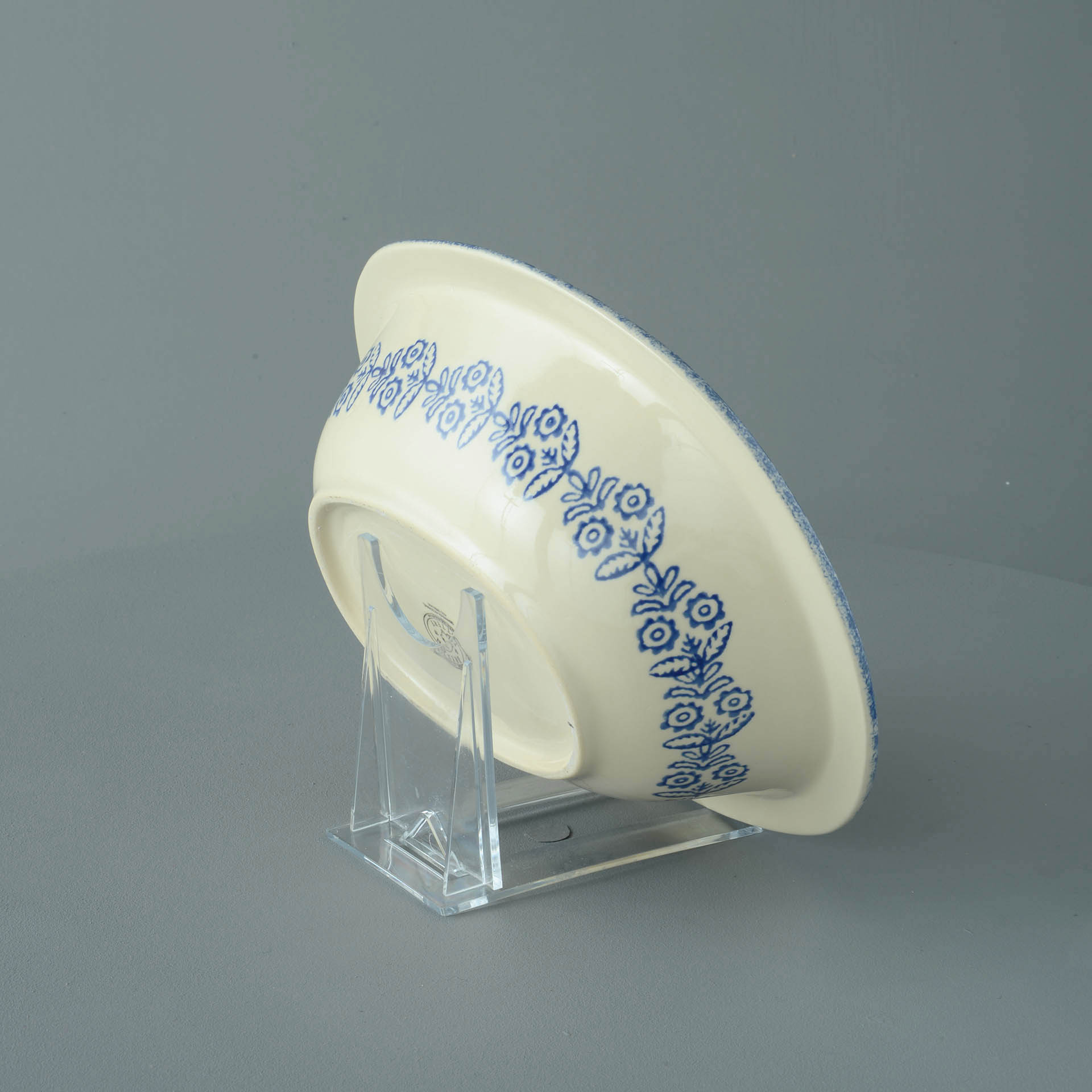 Lacey Blue Pie Dish - Large