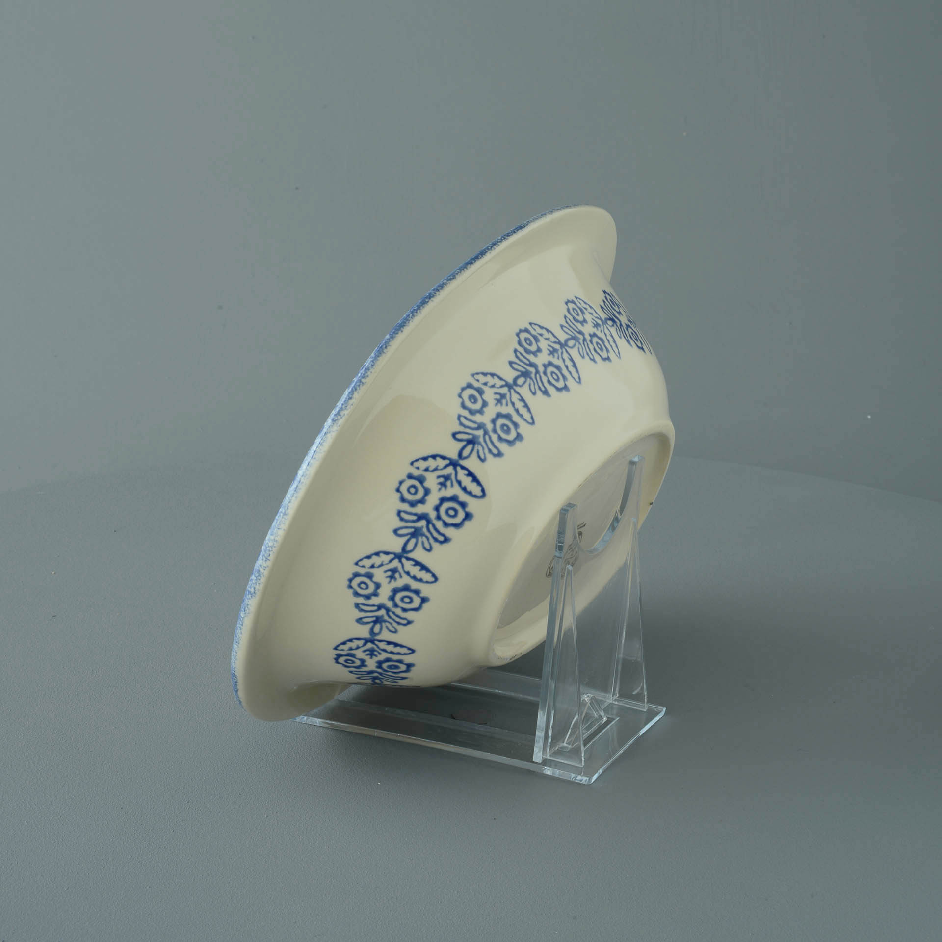 Lacey Blue Pie Dish - Large