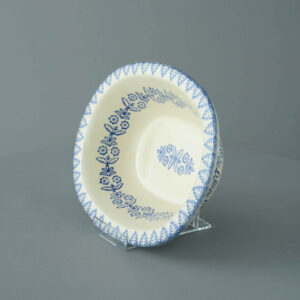 Lacey Blue Pie Dish - Large