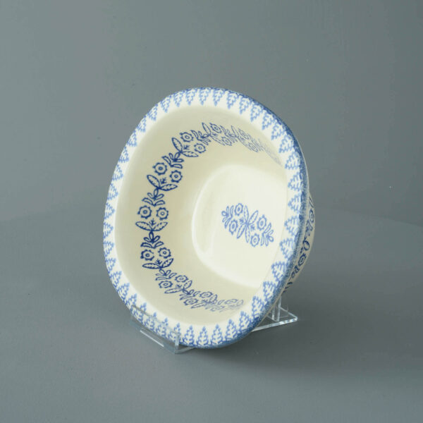 Lacey Blue Pie Dish - Large