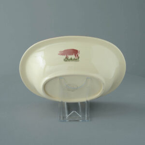 Pink Pig Pie Dish - Large