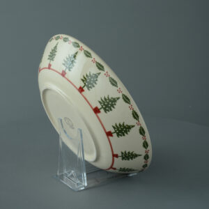 Christmas Tree Serving Dish Round