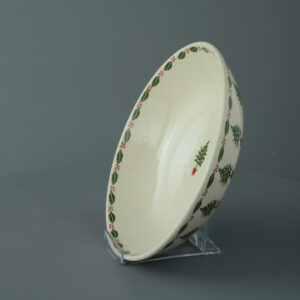 Christmas Tree Serving Dish Round