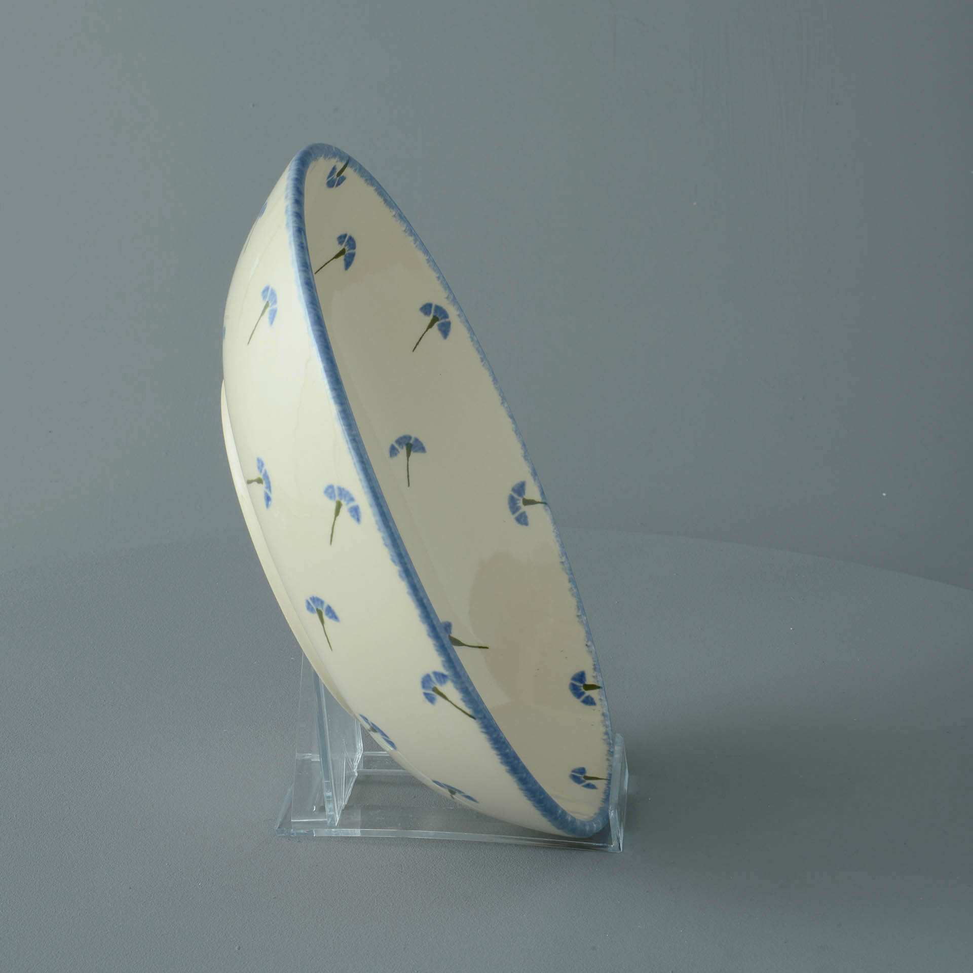 Cornflower Serving Dish Round