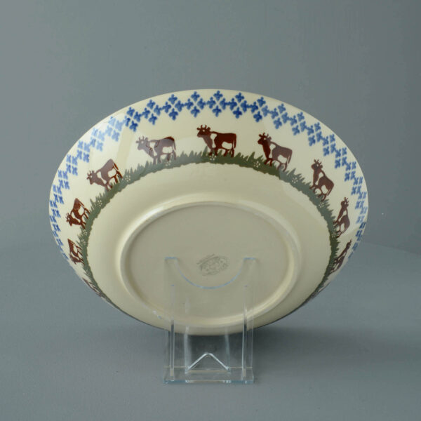Cow Serving Dish Round