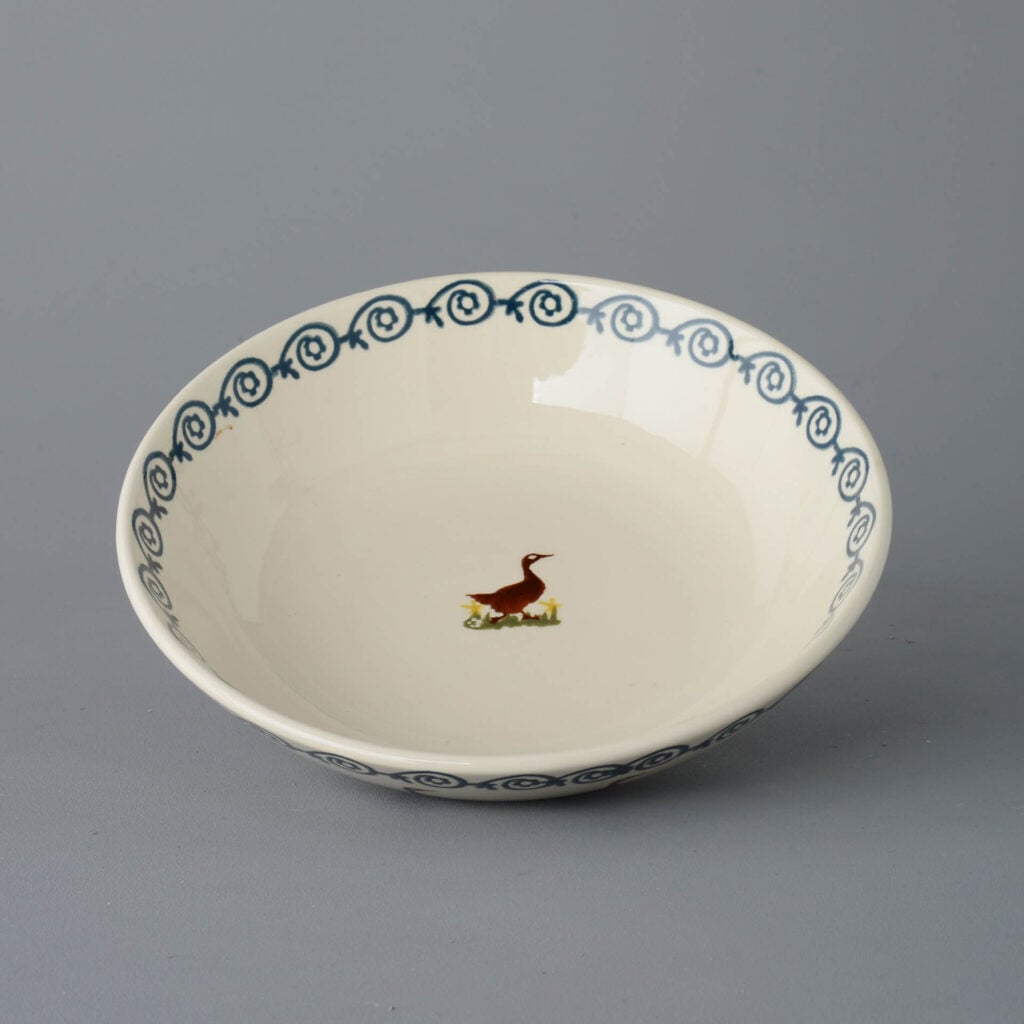 Duck Serving Dish Round