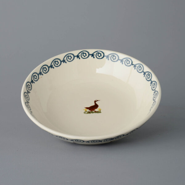 Duck Serving Dish Round