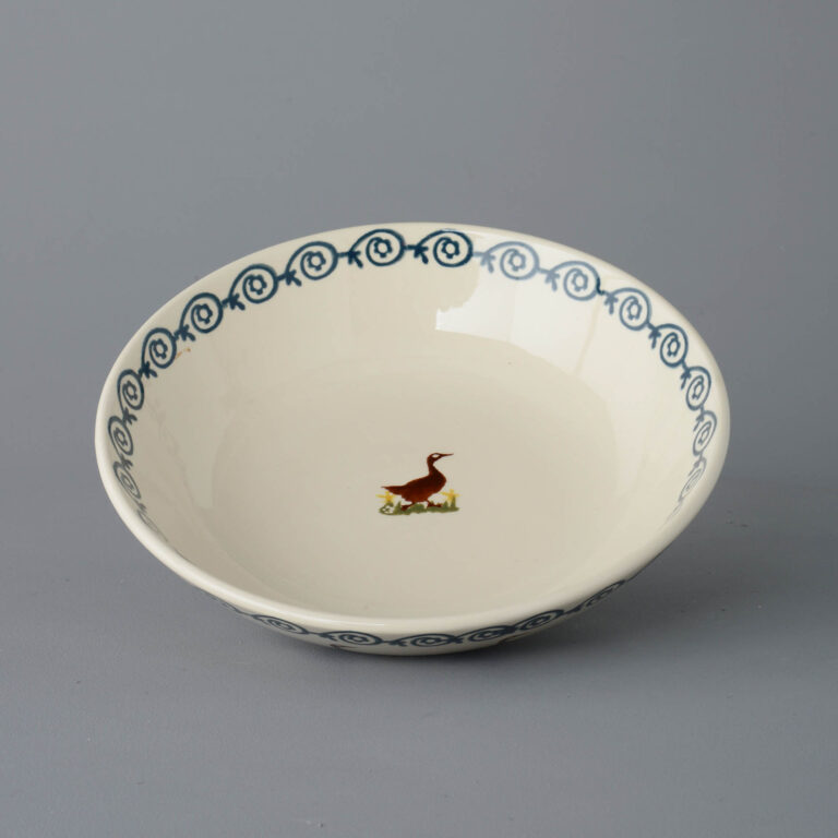 Duck Serving Dish Round