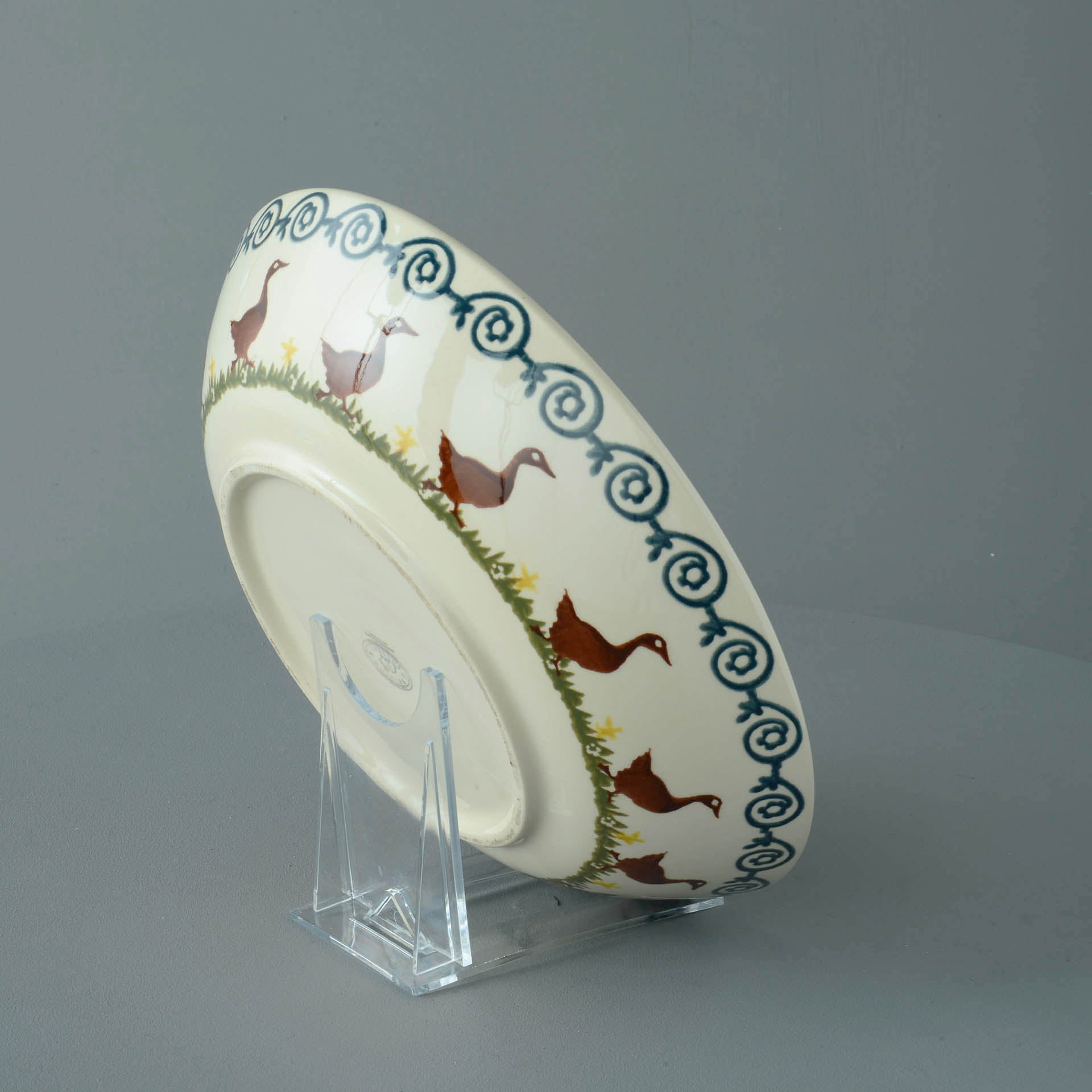 Duck Serving Dish Round