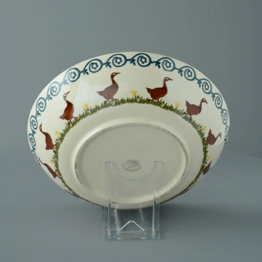 Duck Serving Dish Round