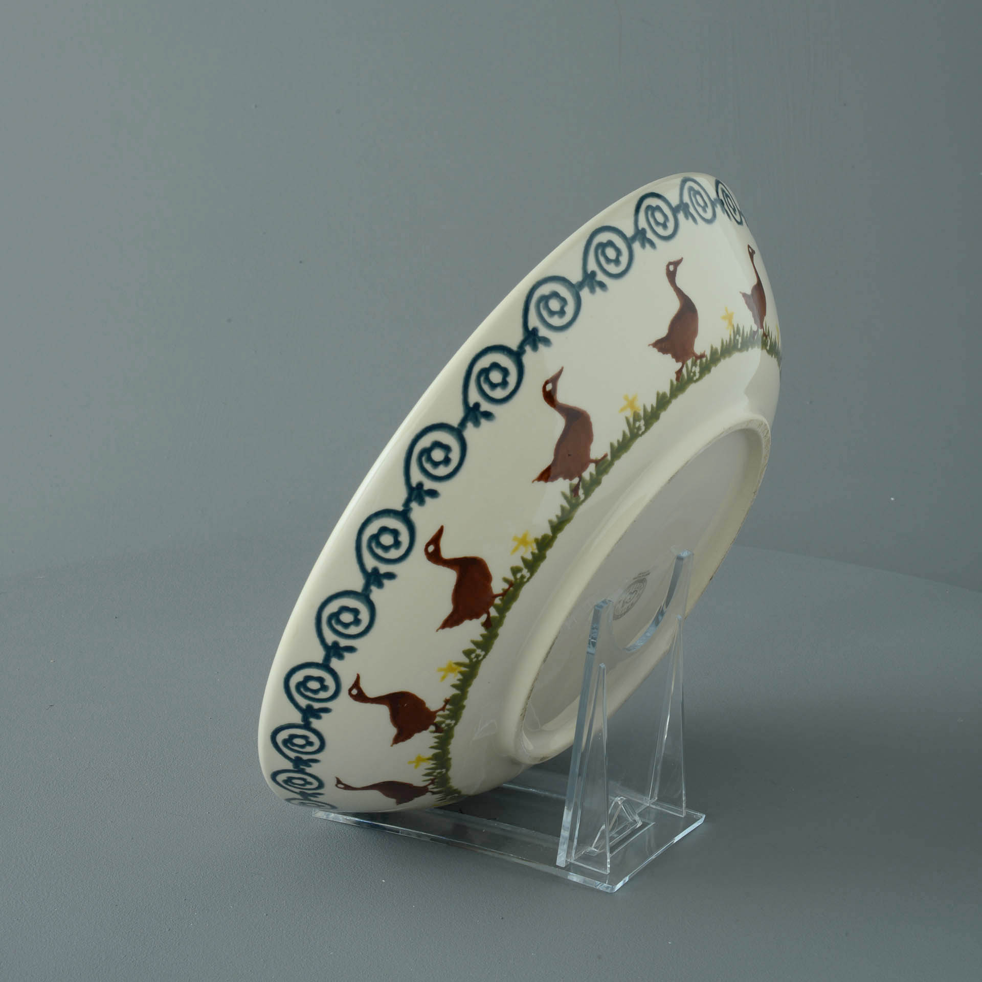 Duck Serving Dish Round