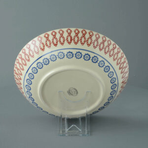Victorian Floral Serving Dish Round