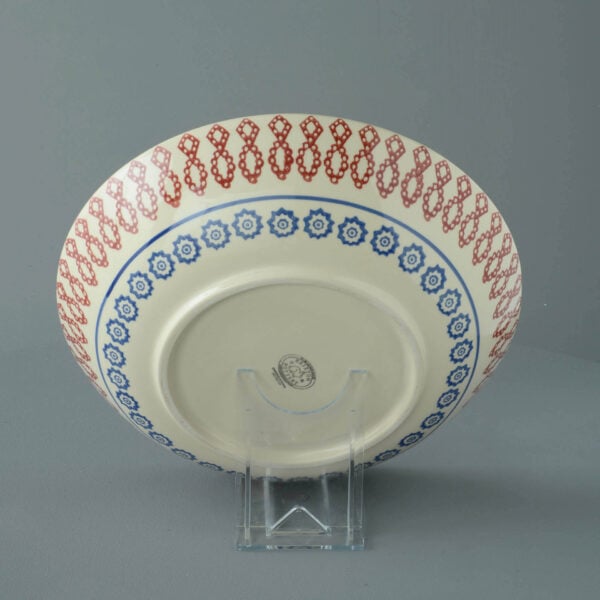Victorian Floral Serving Dish Round