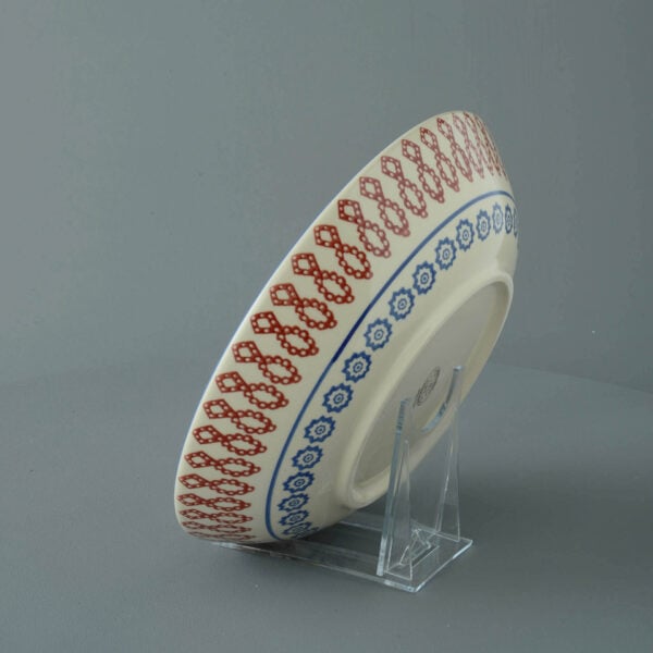 Victorian Floral Serving Dish Round