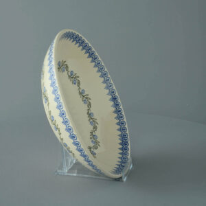 Floral Garland Serving Dish Round