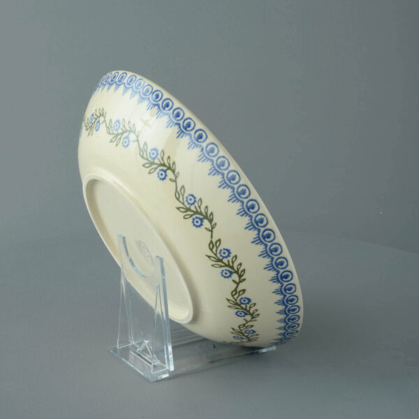Floral Garland Serving Dish Round