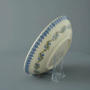 Floral Garland Serving Dish Round