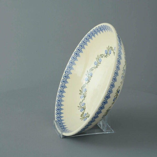 Floral Garland Serving Dish Round