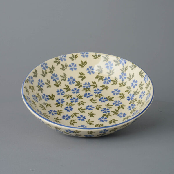 Geranium Serving Dish Round