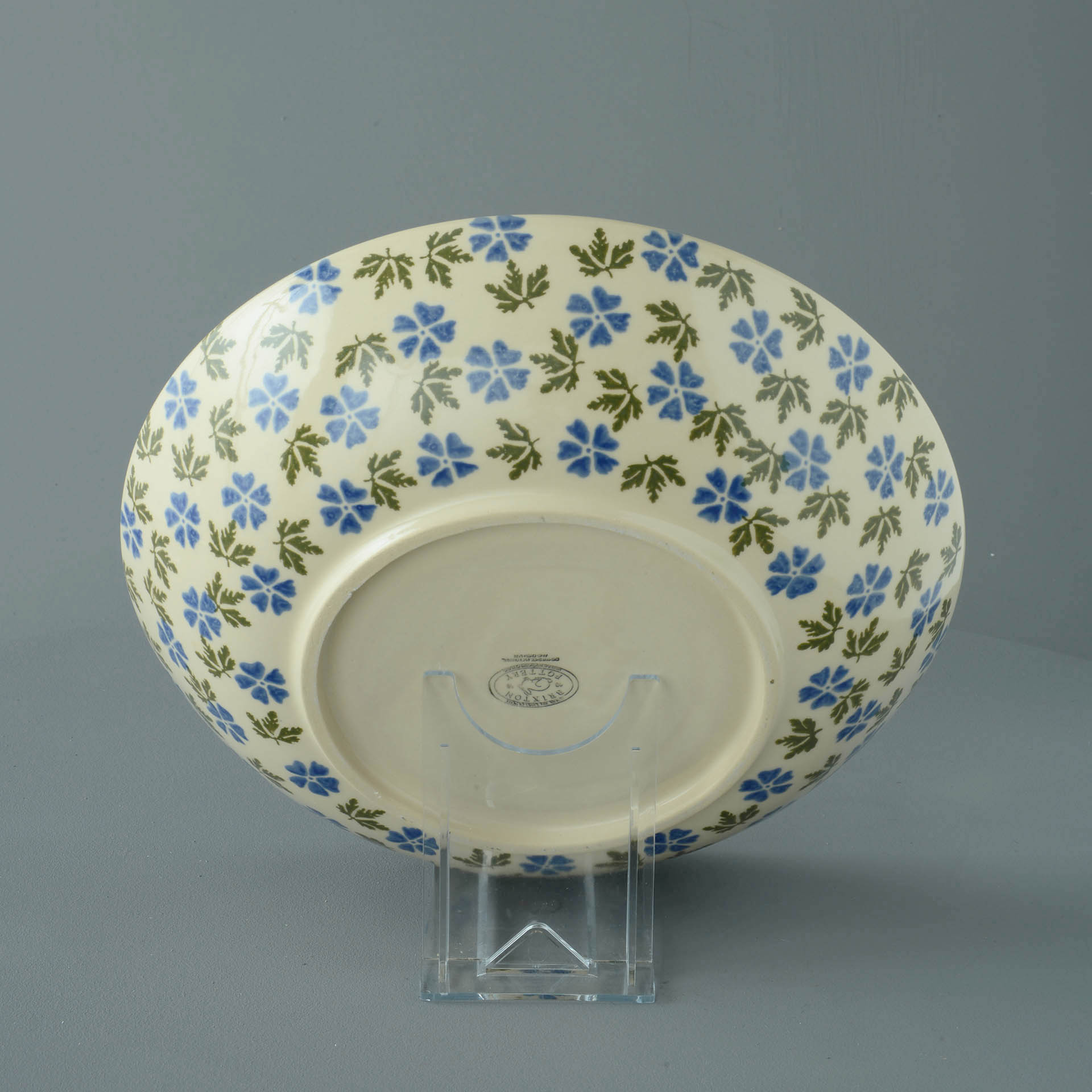 Geranium Serving Dish Round