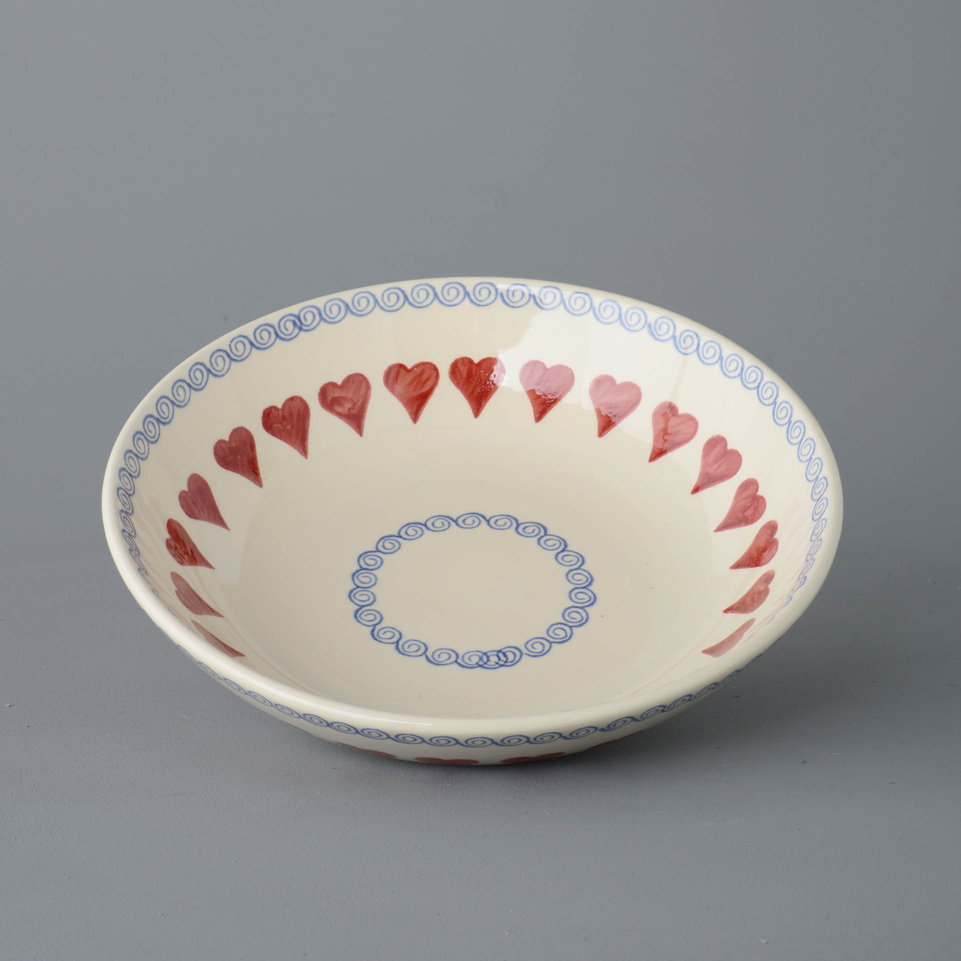 Heart Serving Dish Round